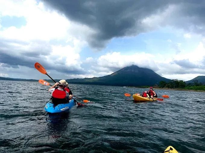 Kayak on the Arenal Lake – Arenal Volcano View